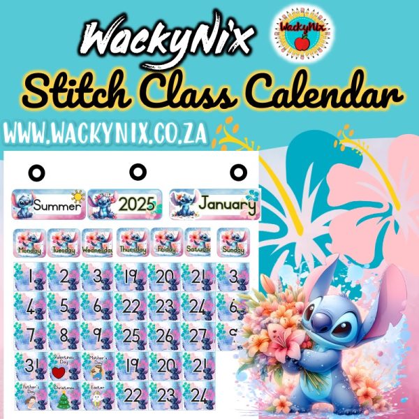 WackyNix_educational resources_class_decor_calendar_pocketcalendar_pocket_chart_stitch